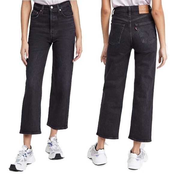 NEW — Levi's Women's Premium Ribcage Straight Ankle Jeans Size 24 - Picture 1 of 8
